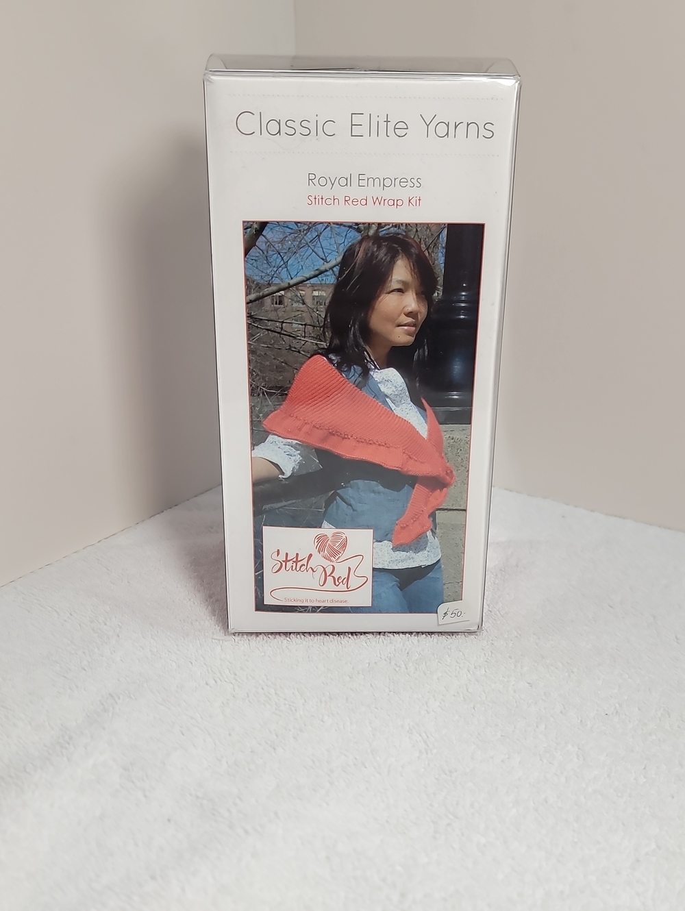 Royal Empress Stitch Red Wrap Knit Kit - NWT  # 22